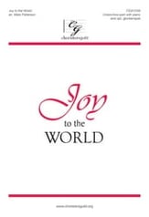 Joy to the World Unison/Two-Part choral sheet music cover